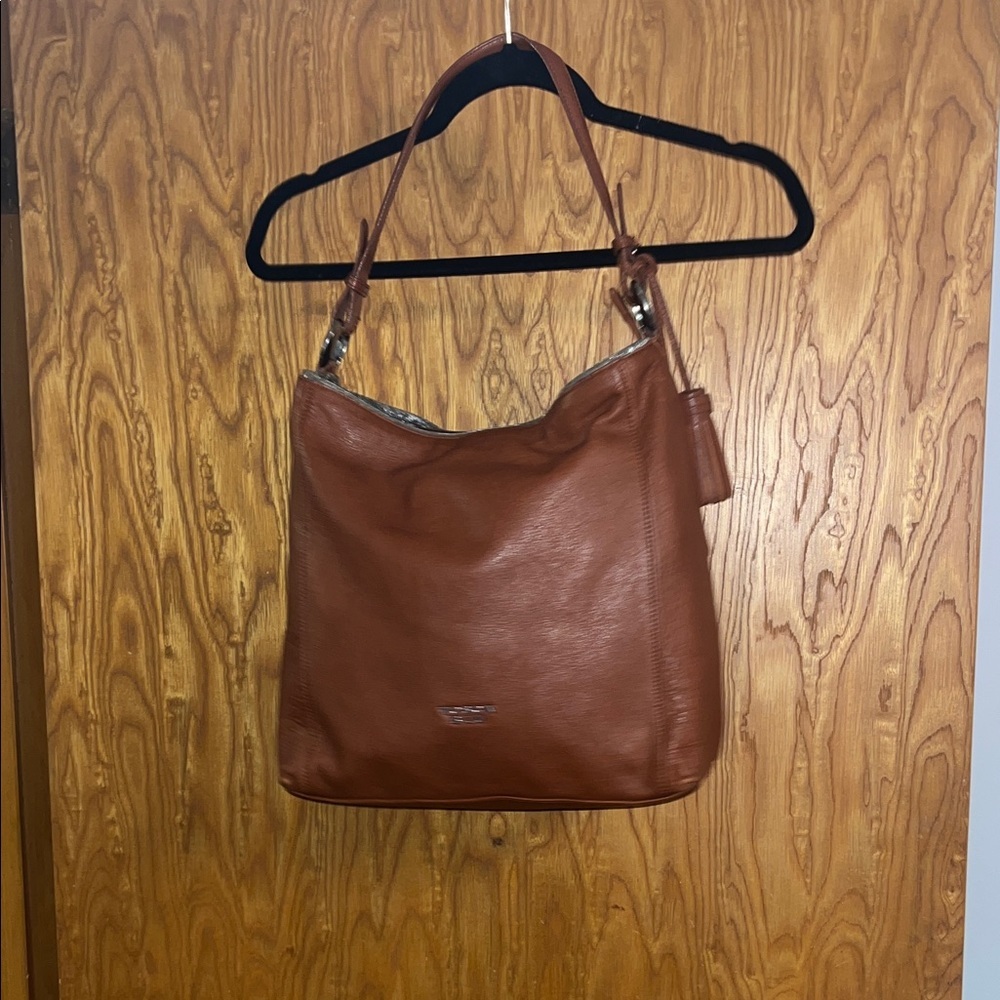 TOSCA BLU Tan Leather Tote